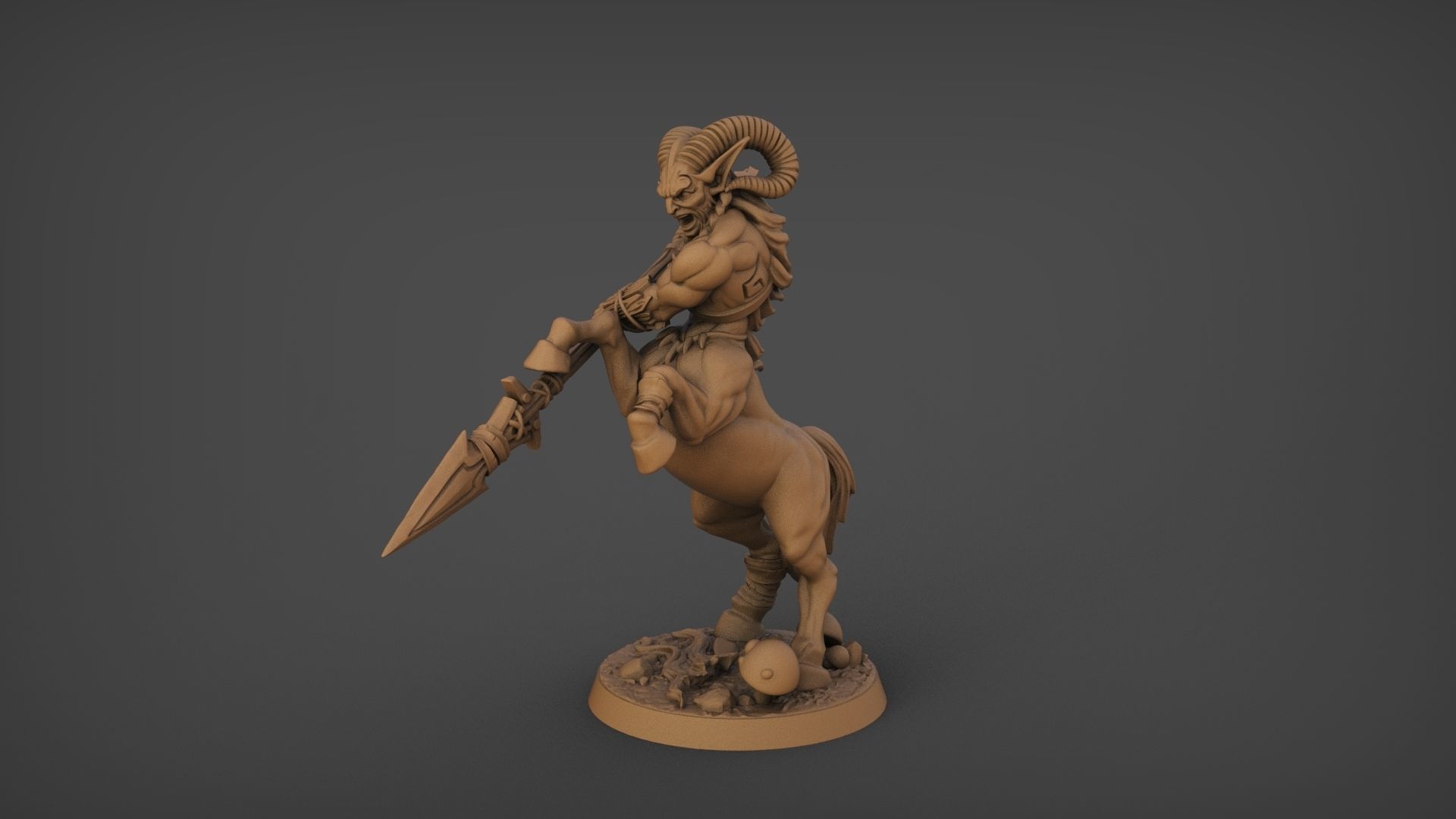 Centaur figurine 3D model 3D printable | CGTrader