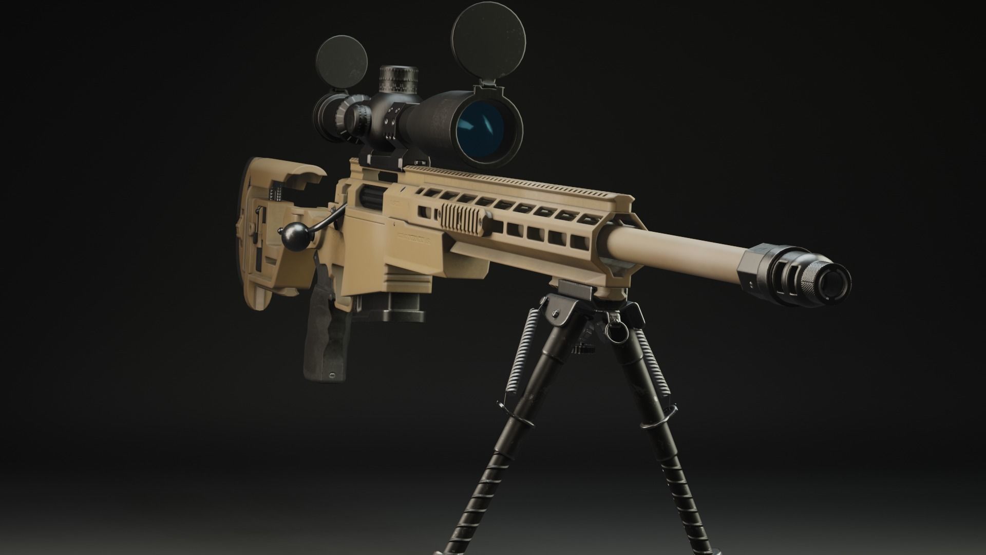 3D model ASR AX-MKIII VR / AR / low-poly | CGTrader