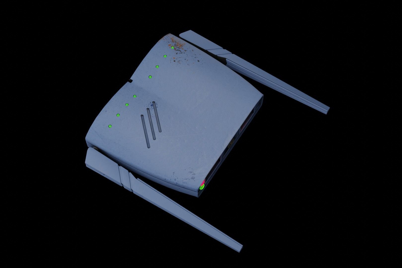 WIFI Router Robot Drone 3D model | CGTrader