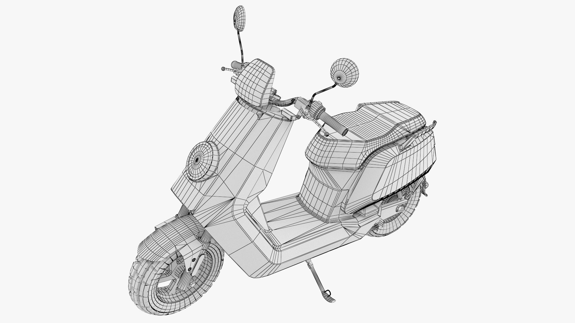 3D model Electric Scooter Check VR / AR / lowpoly CGTrader