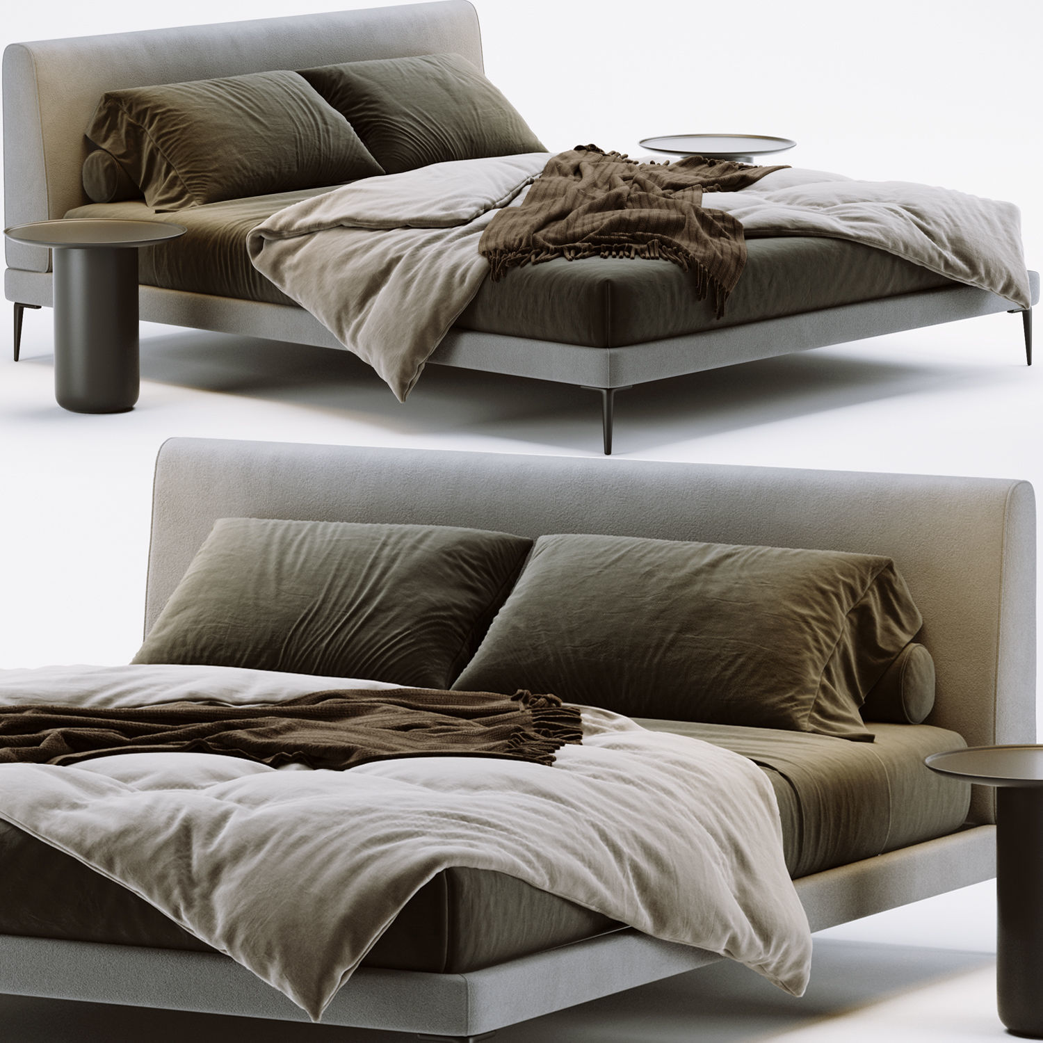 BoConcept Arlington Bed 3D model CGTrader