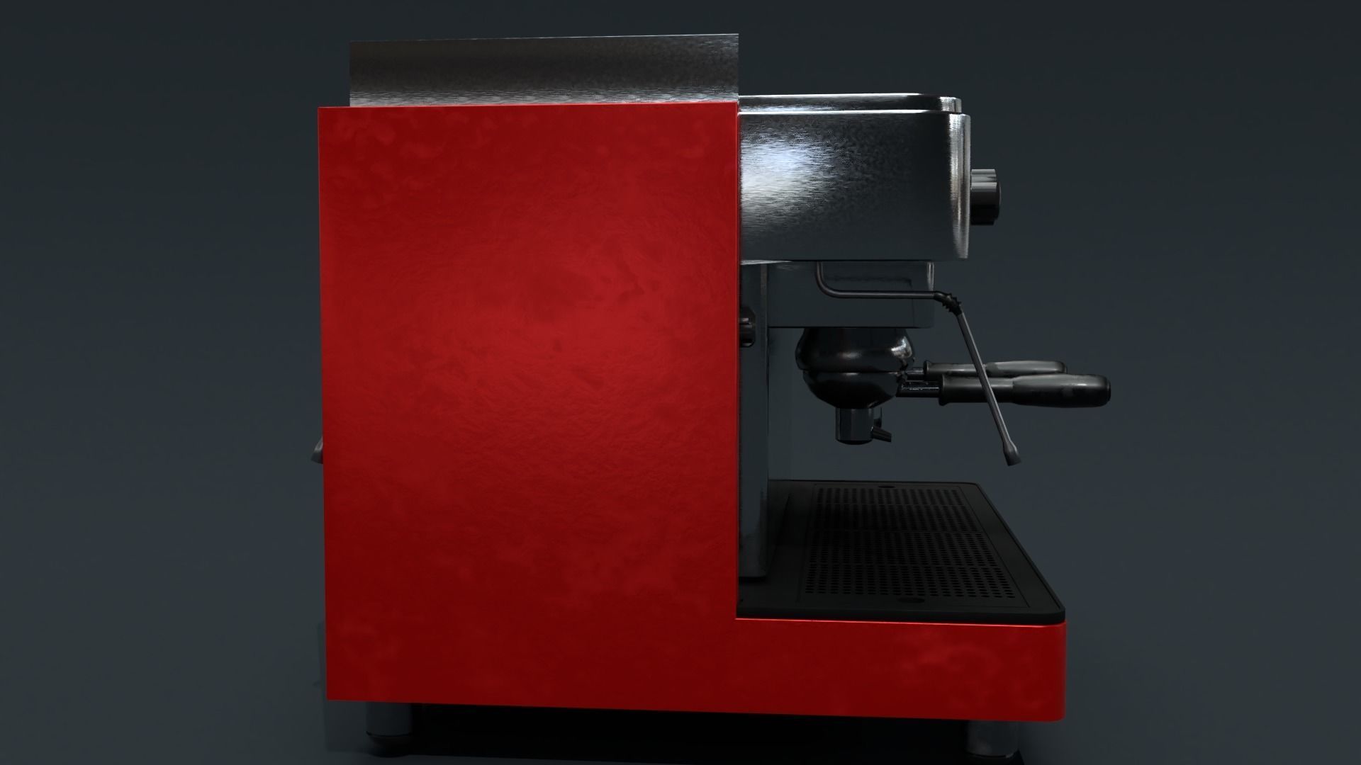 Medium coffee machine free VR / AR / lowpoly 3D model rigged CGTrader
