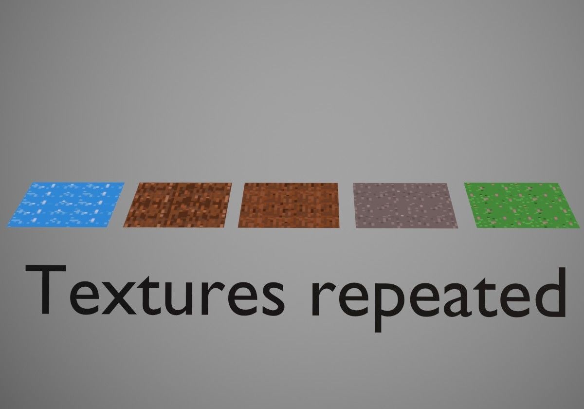 Texture 15 textures pack - nature pixels VR / AR / low-poly | CGTrader