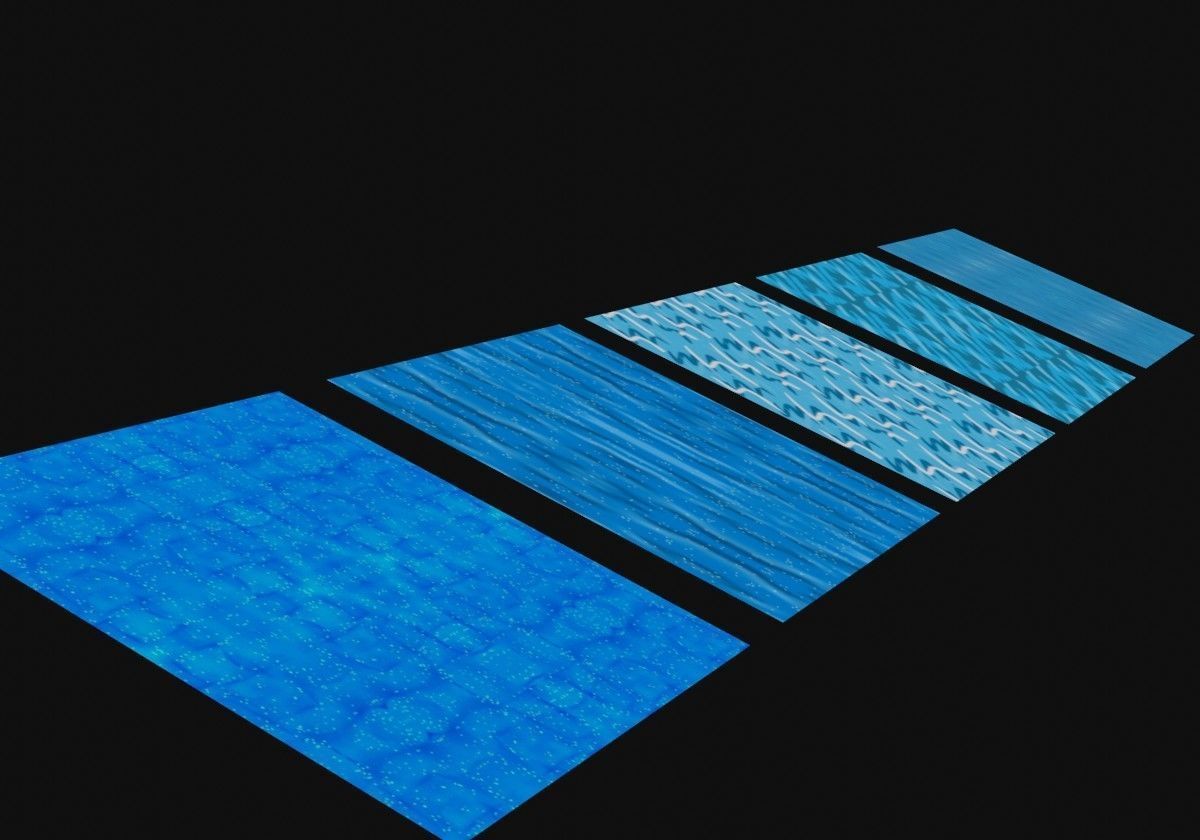 15 textures pack - water low resolution nature pack Texture | CGTrader