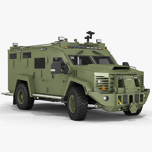 Bearcat military G3 3D model CGTrader