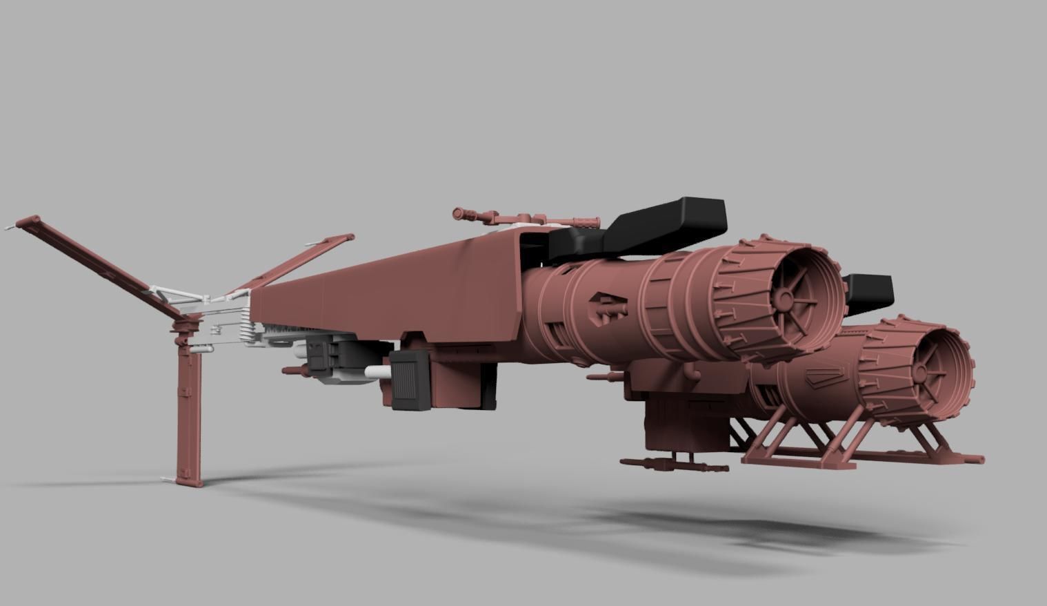 Cloud Rider Star Wars Cloud Rider Skyblade 221 from Han Solo Movie 3D model 3D ...
