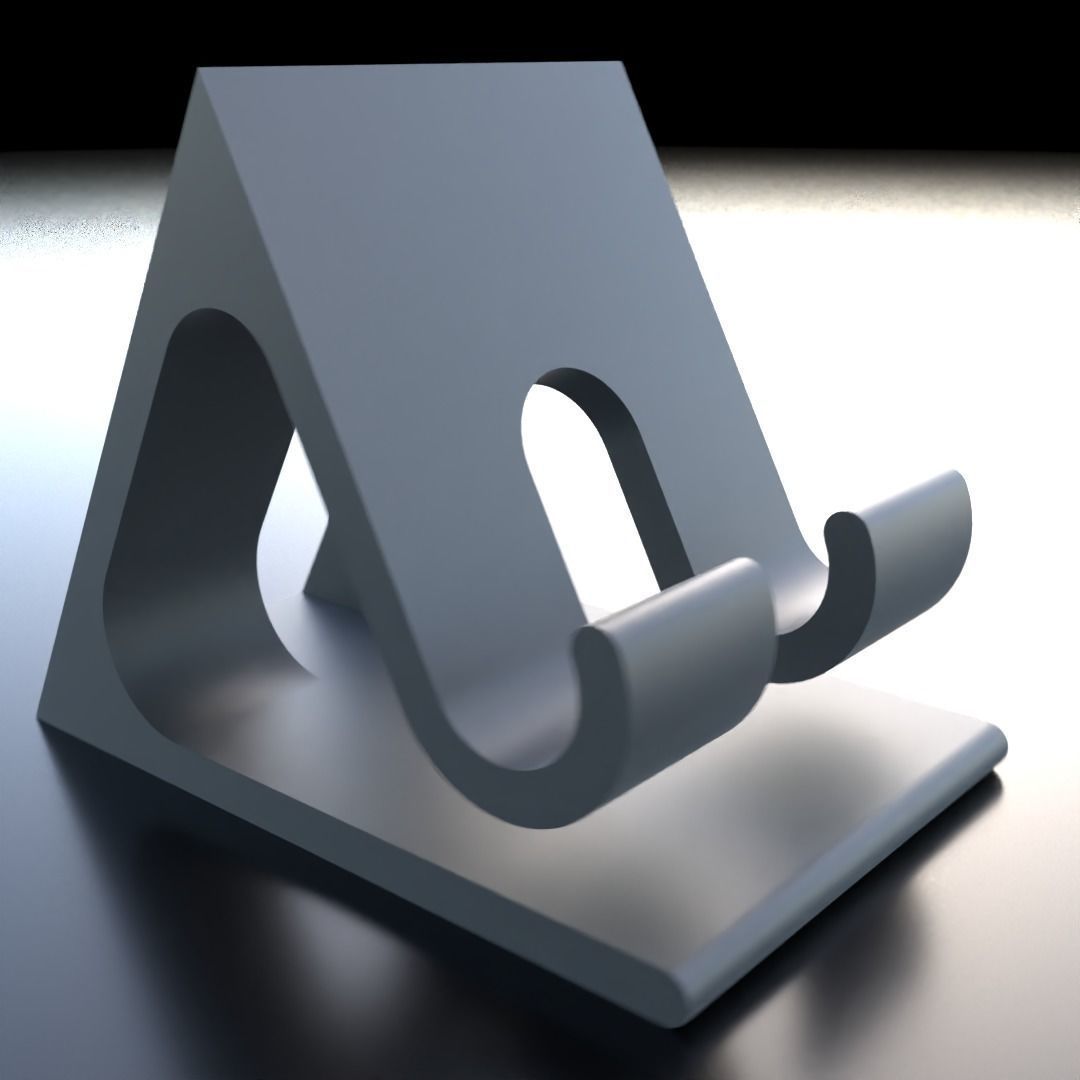 CELL PHONE STAND 3D model 3D printable CGTrader
