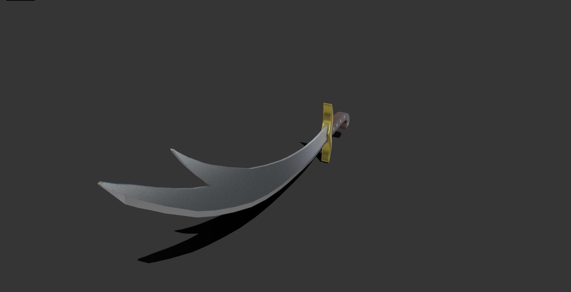 3D model zulfiqar sword VR / AR / low-poly | CGTrader