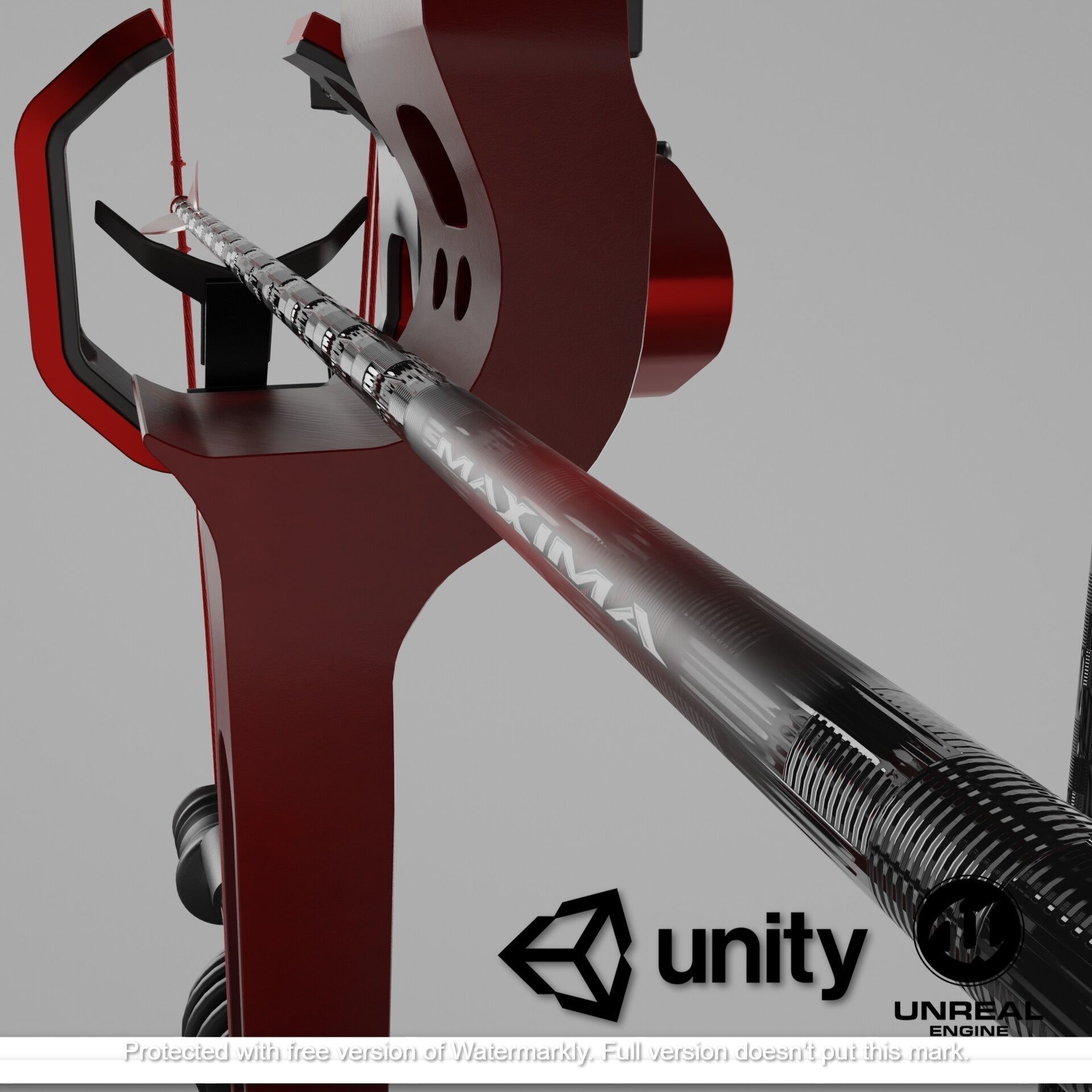 3D model Compound Bow Revolt by Bowtech VR / AR / lowpoly CGTrader