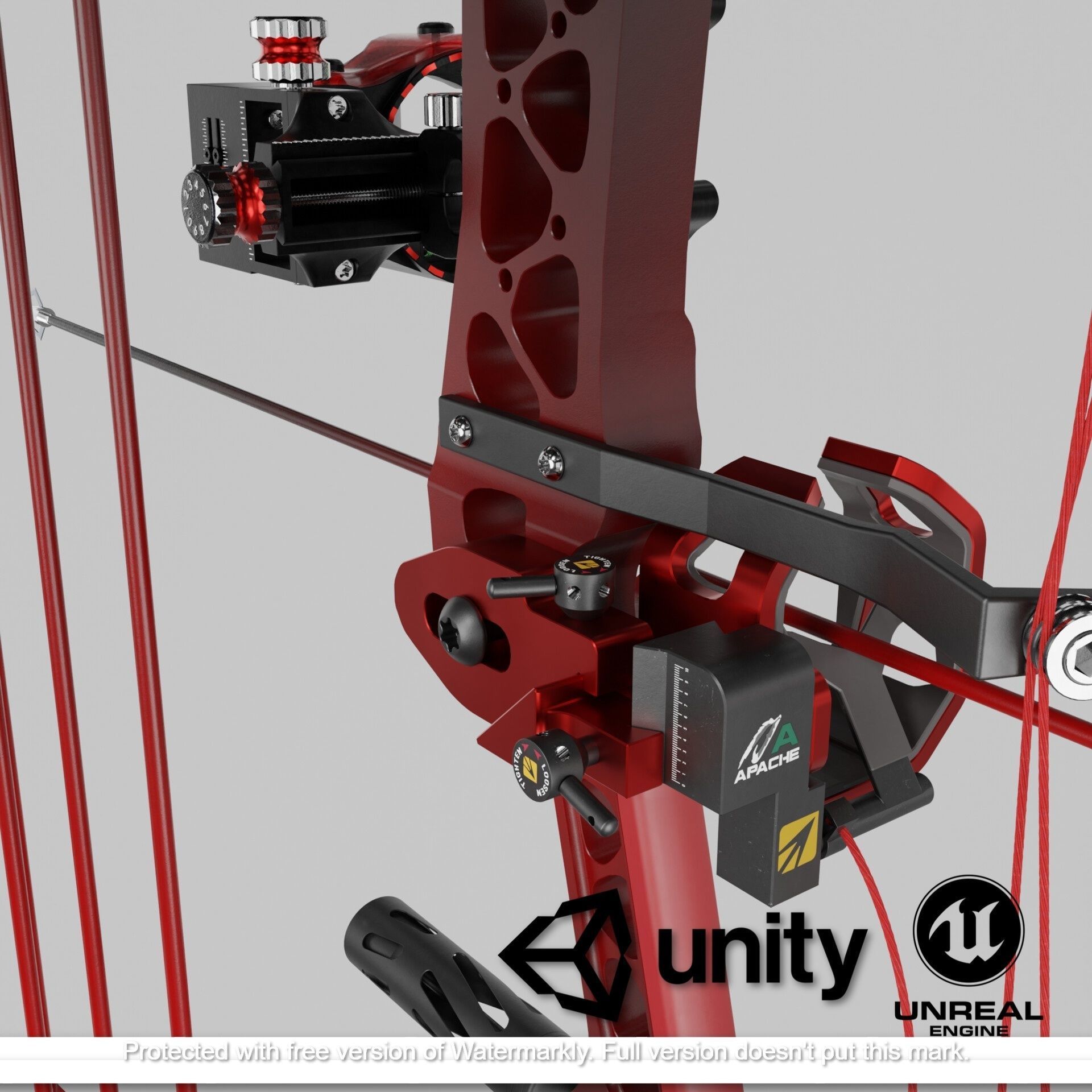 3D model Compound Bow Revolt by Bowtech VR / AR / lowpoly CGTrader