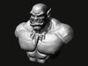 Garrosh Hellscream Bust 3D print model 3D model 3D printable | CGTrader