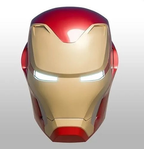 iron man mark 50 infinity war helmet 3d model 3d printable cgtrader