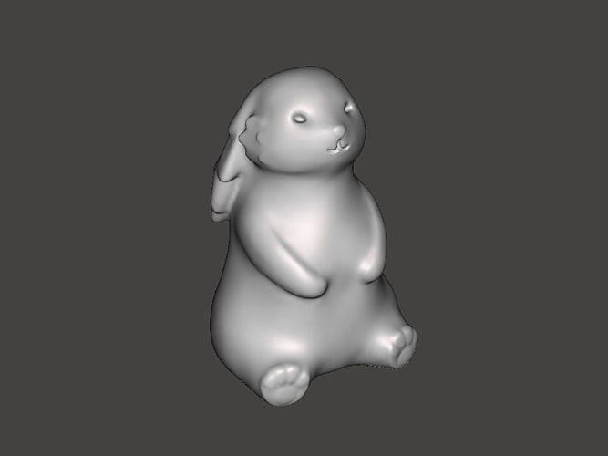 Bunny free 3D model 3D printable | CGTrader