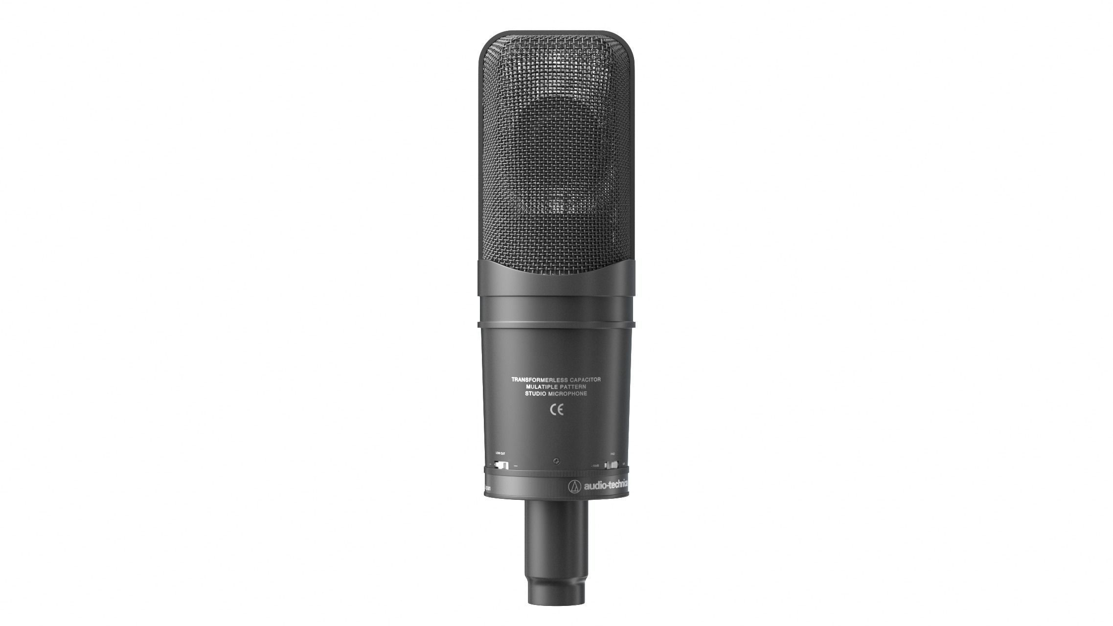 Audiotechnica AT4050 condenser microphone recording microphone 3D