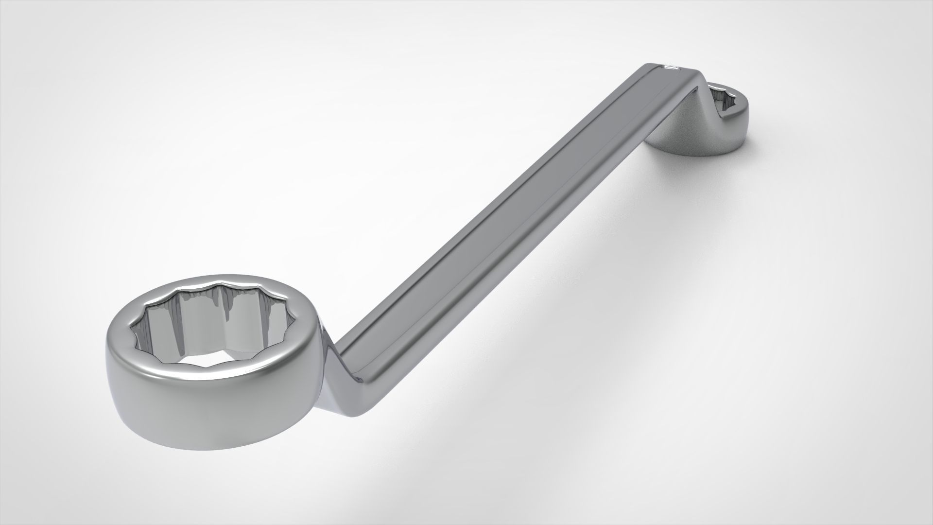Box Wrench 3D model CGTrader