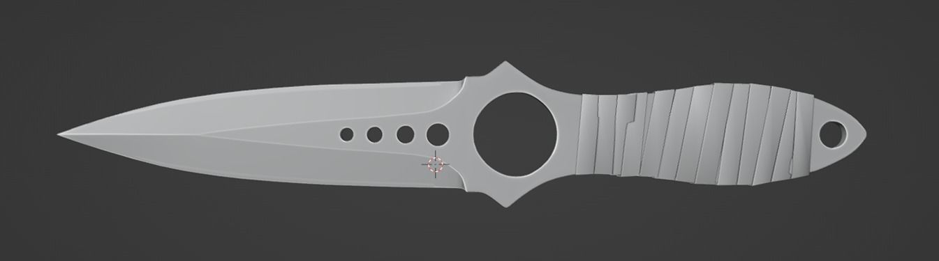 CSGO Skeleton knife FADE Game and Render ready free 3D model | CGTrader