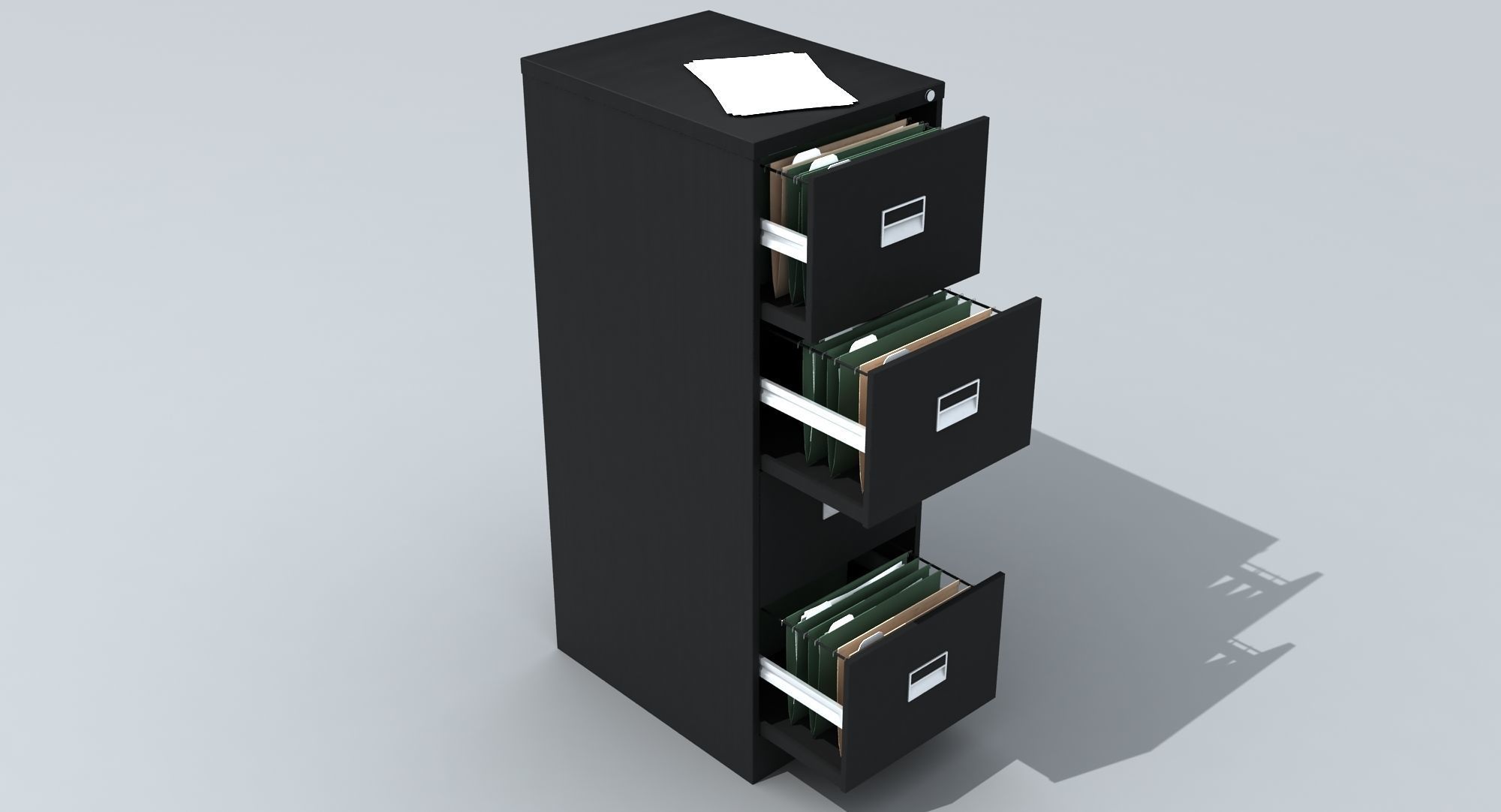 Office Filing 3D model CGTrader