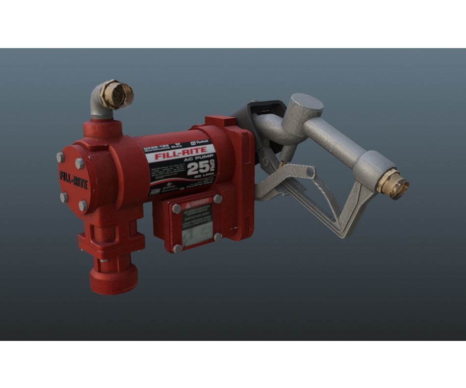 FILL-RITE TRANSFER PUMP 3D model | CGTrader