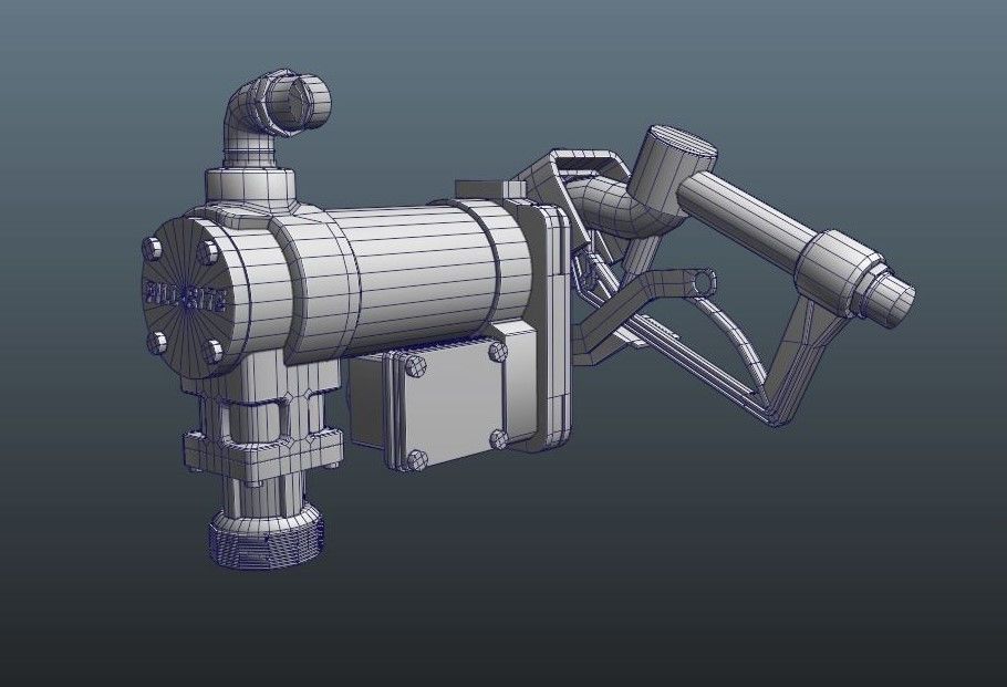 FILL-RITE TRANSFER PUMP 3D model | CGTrader