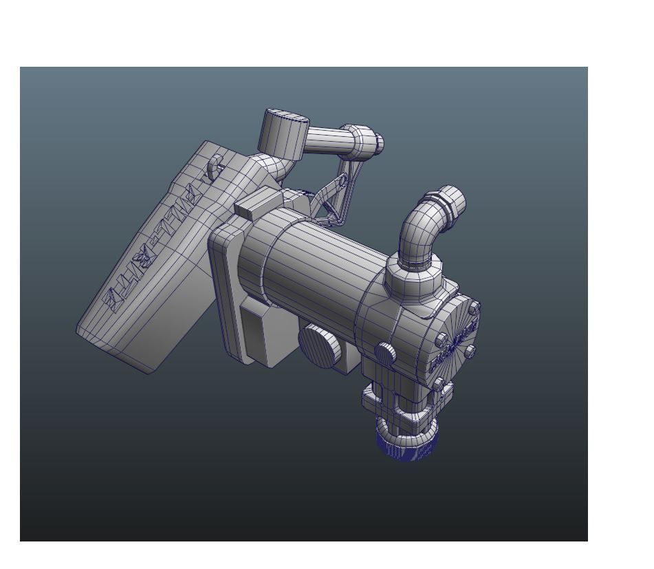 FILL-RITE TRANSFER PUMP 3D model | CGTrader