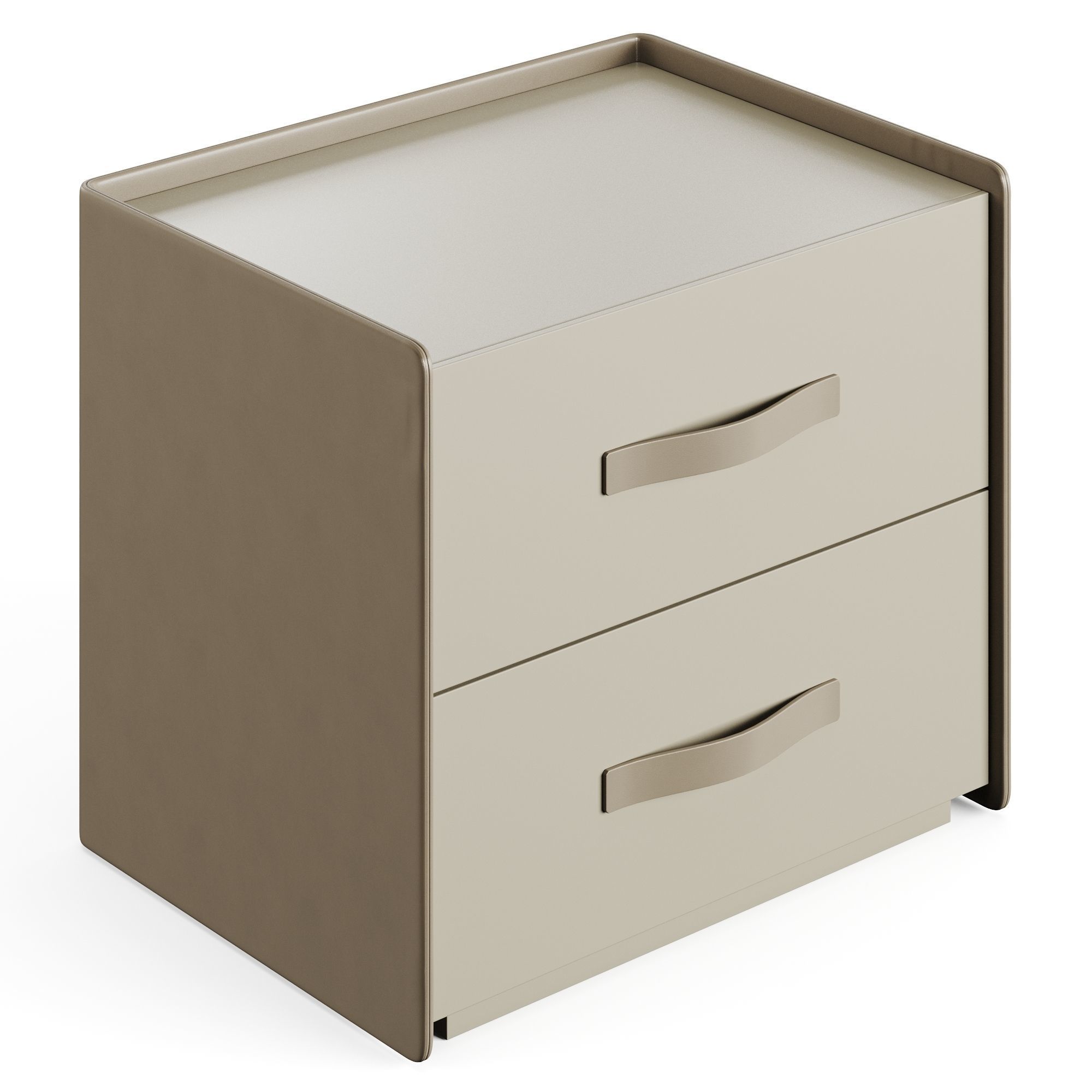 FENDI CASA SOHO BEDSIDE TABLE 3D model CGTrader