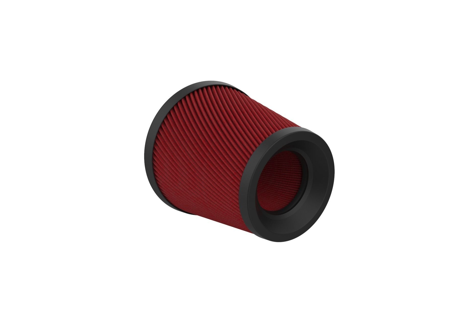Cold air intake filter 3D model 3D printable CGTrader