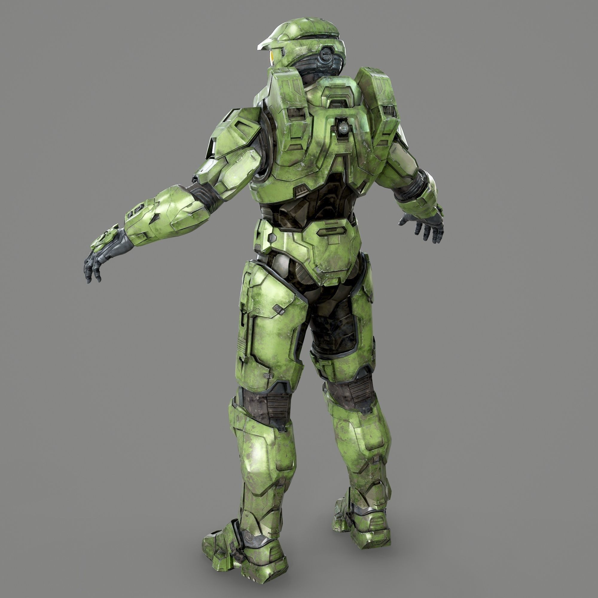 Halo Infinite Master Chief Full Body Armor STL Files 3D model 3D