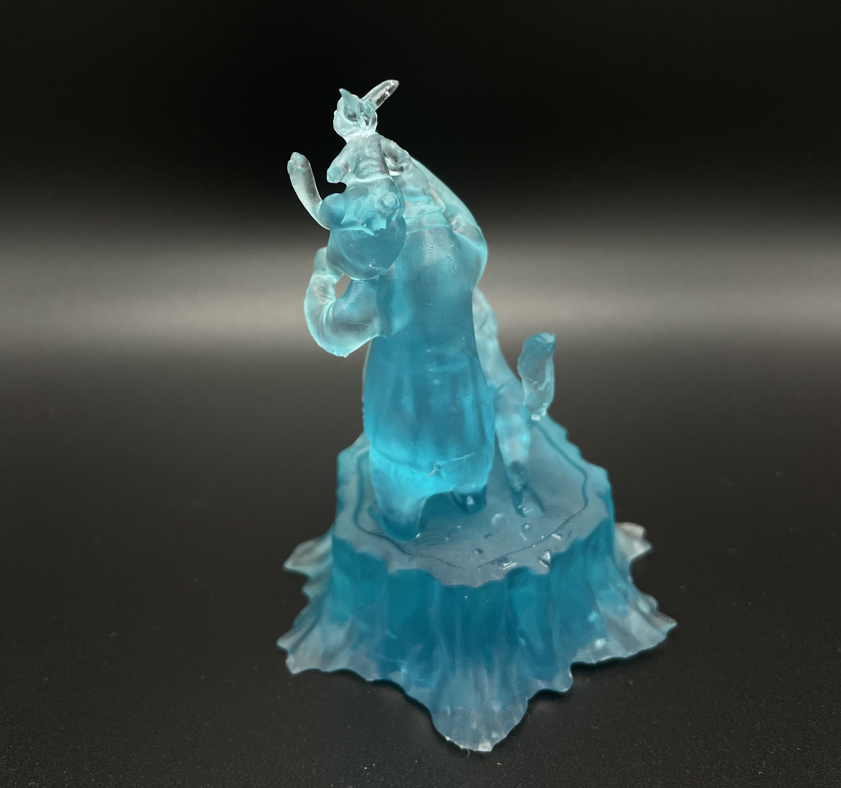 Splash Mountain Statue with Brer Fox Brer Bear and Brer Rabbit 3D model ...