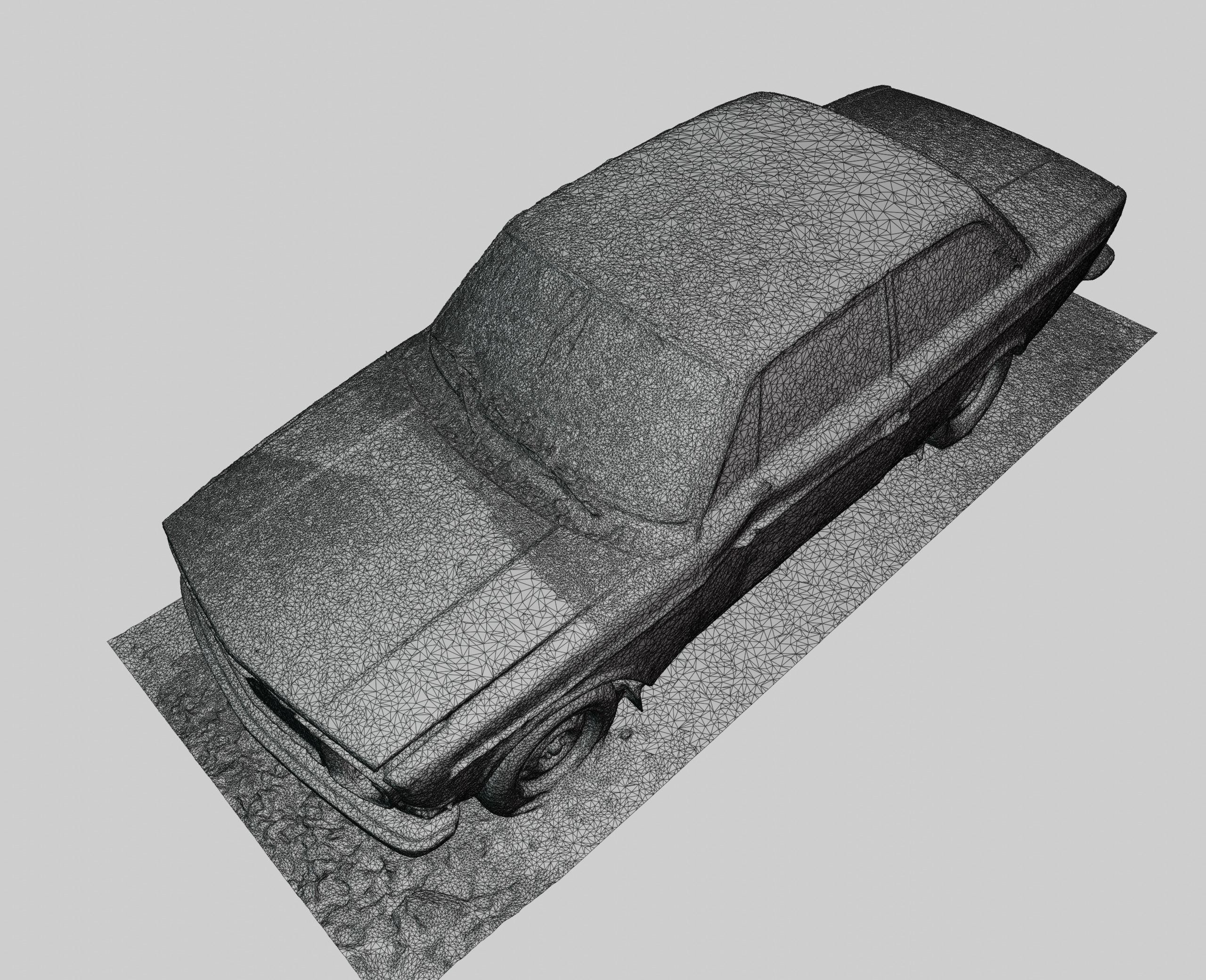 volvo 142 raw scan 3D model | CGTrader