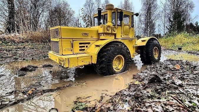 rc kirovets k700 tractor mudrunner snowruner 10 scale 3D model 3D ...