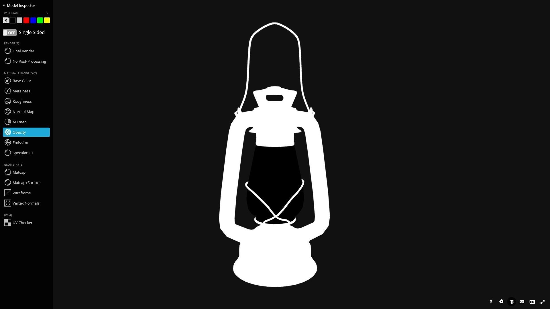 3D model Old Oil Lamp Game Ready VR / AR / lowpoly CGTrader