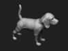 Beagle model 3D print model dog 3D model 3D printable | CGTrader