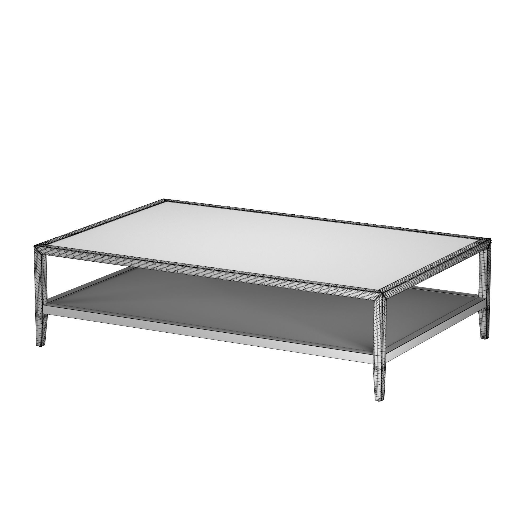 FRENCH CONTEMPORARY COFFEE TABLE 3D model CGTrader