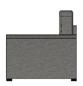 Realistic Sofa Revit Family 3D model | CGTrader