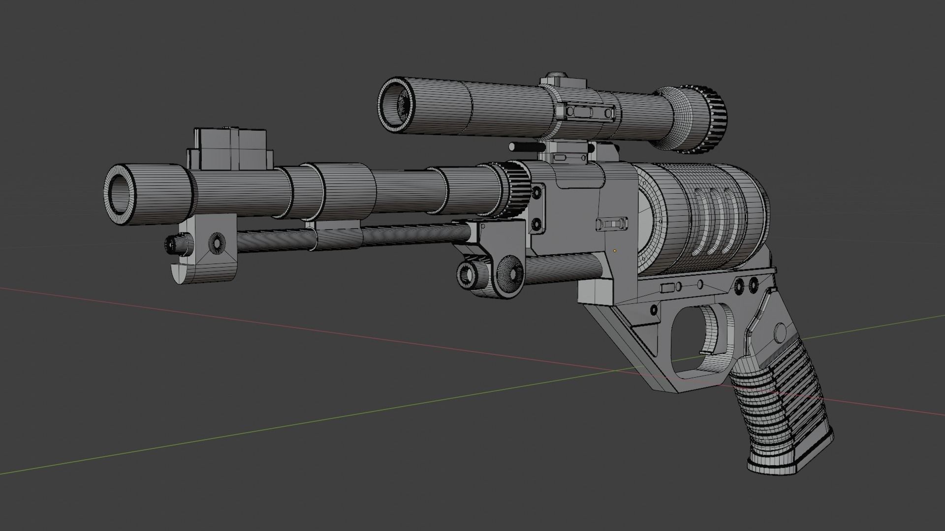 DE10 Blaster 3D model CGTrader