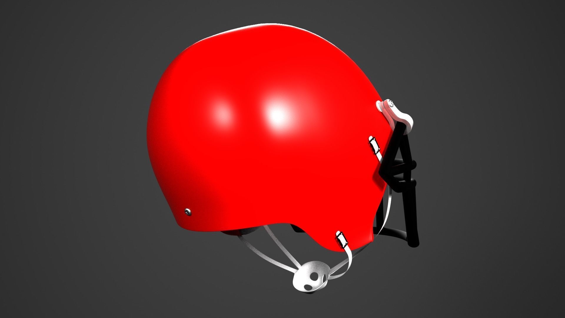 American Football Helmet 3D model CGTrader