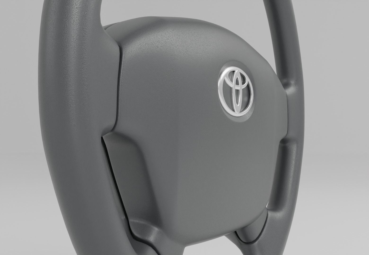 Toyota Steering Wheel 3D model CGTrader