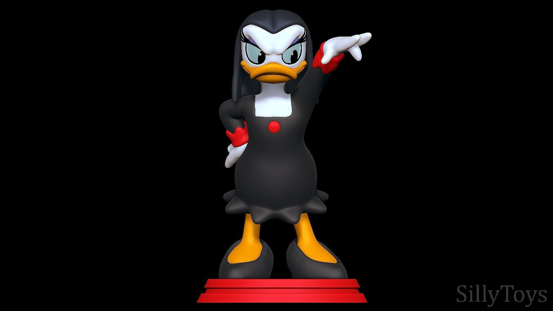 Magica De Spell Darkwing Duck 3D model 3D printable CGTrader