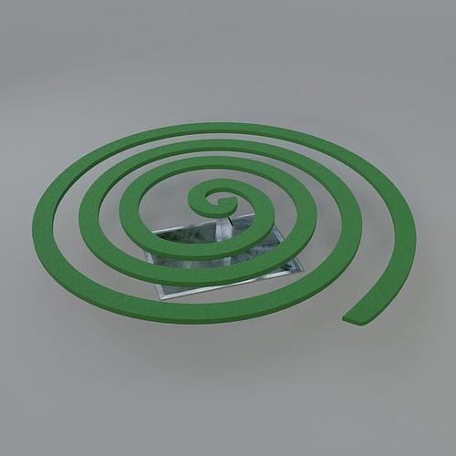 Free mosquito coils 3d model free 3D model | CGTrader