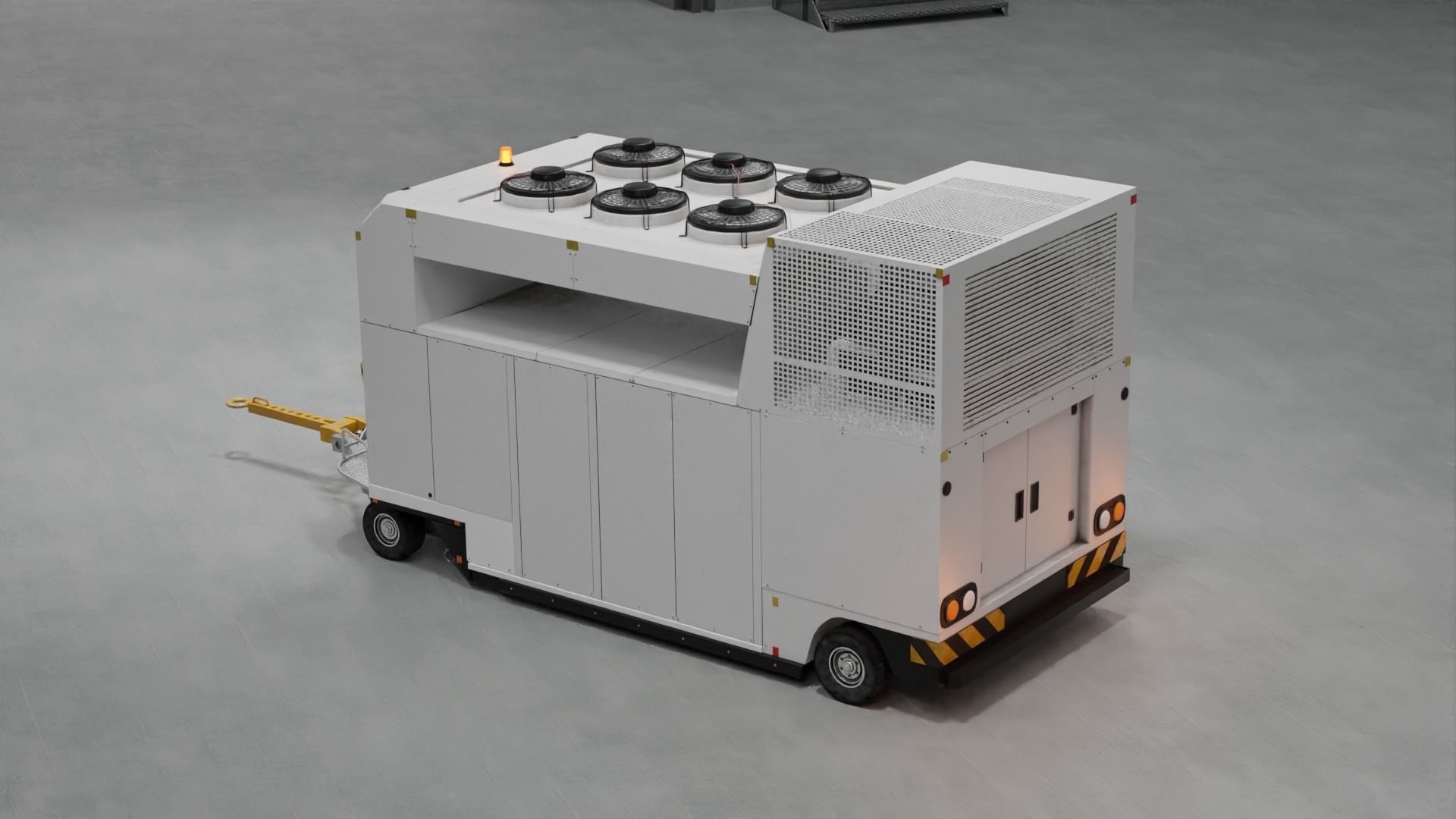 3D model Aircraft Air Conditioning Unit TLD GF30 VR / AR / lowpoly