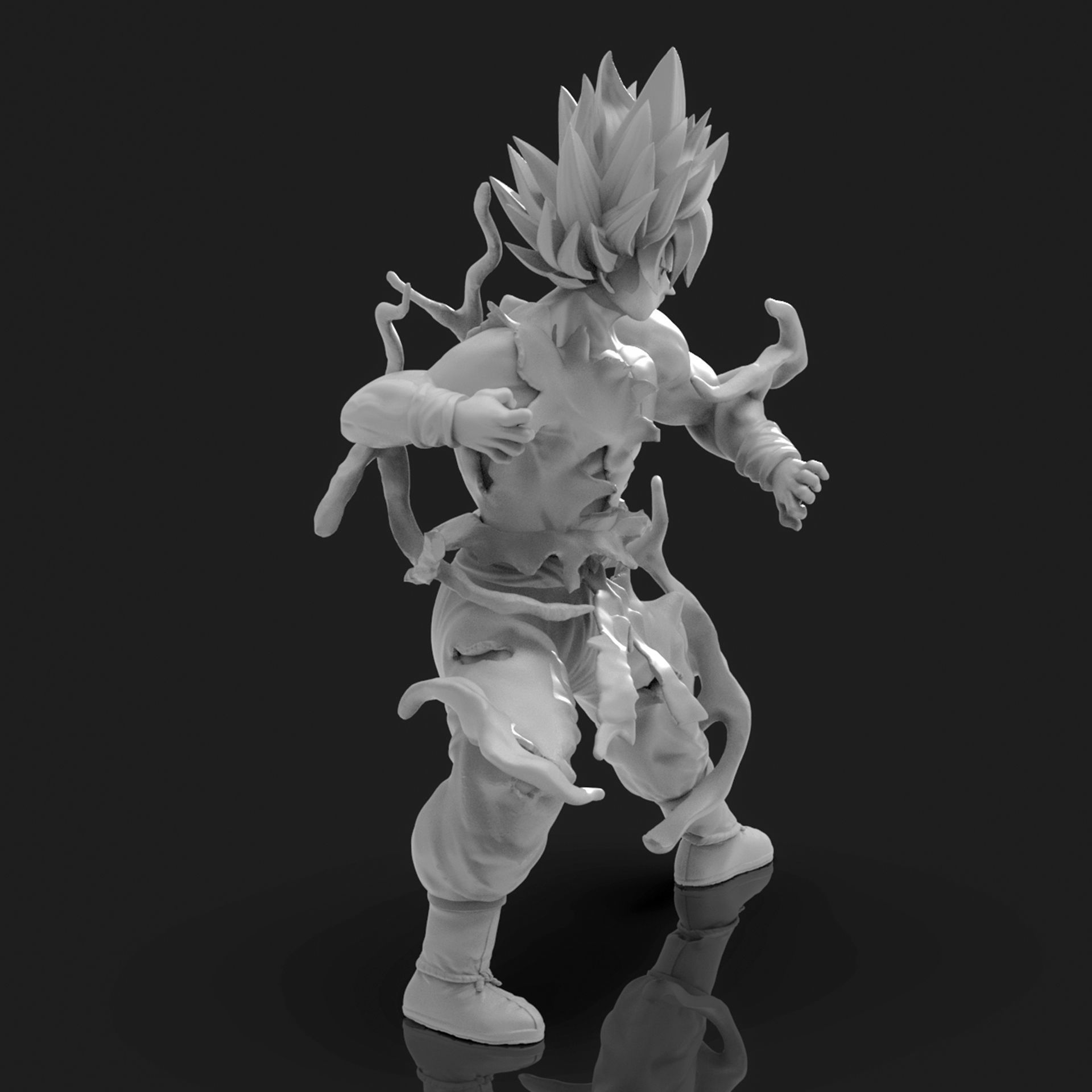 Son GoKu Dragon Ball 3D Printable free 3D model 3D printable | CGTrader
