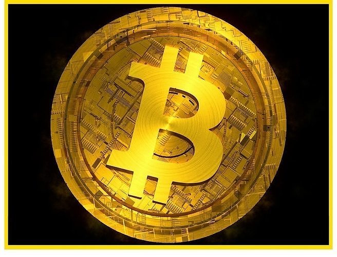 High Detailed Bitcoin Crypto Coin Token Blockchain Nft 0090