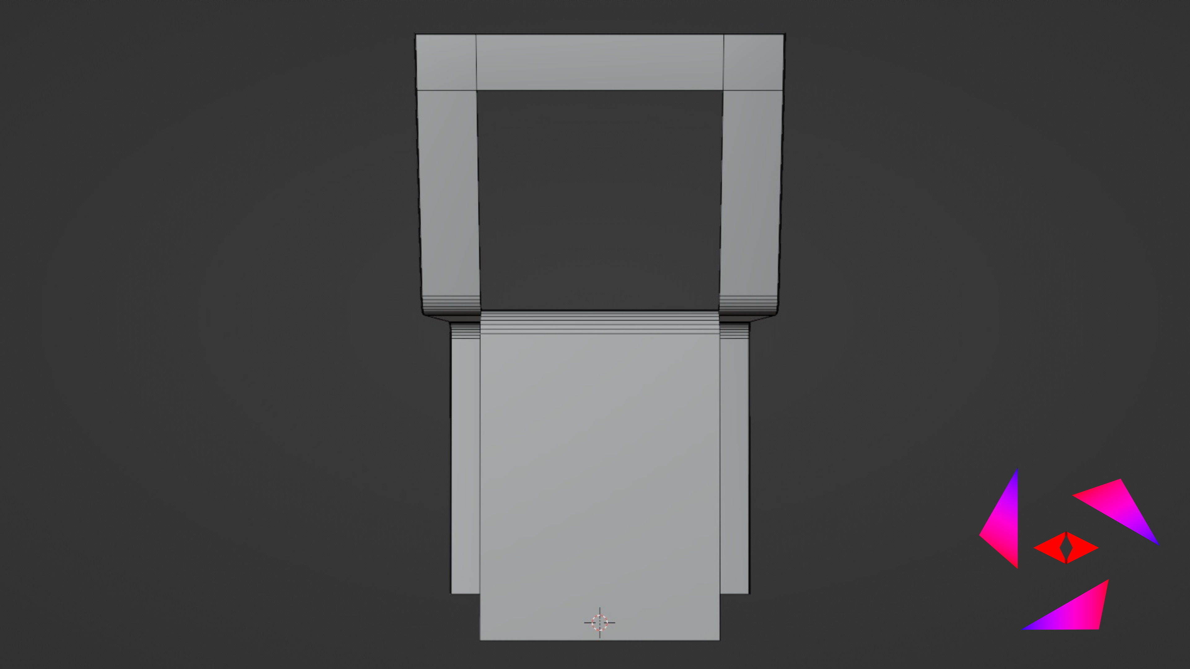 Metal table for the kitchen free 3D model | CGTrader