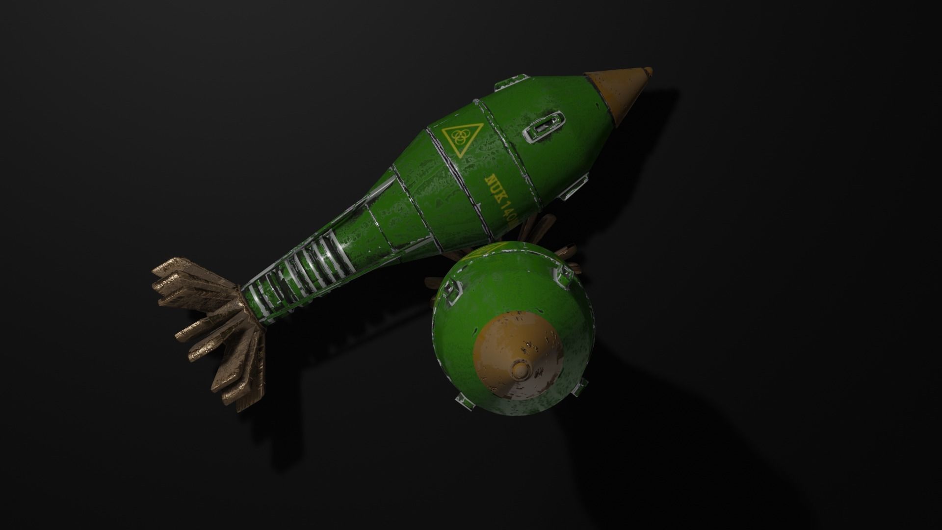 war head bomb free VR / AR / low-poly 3D model | CGTrader