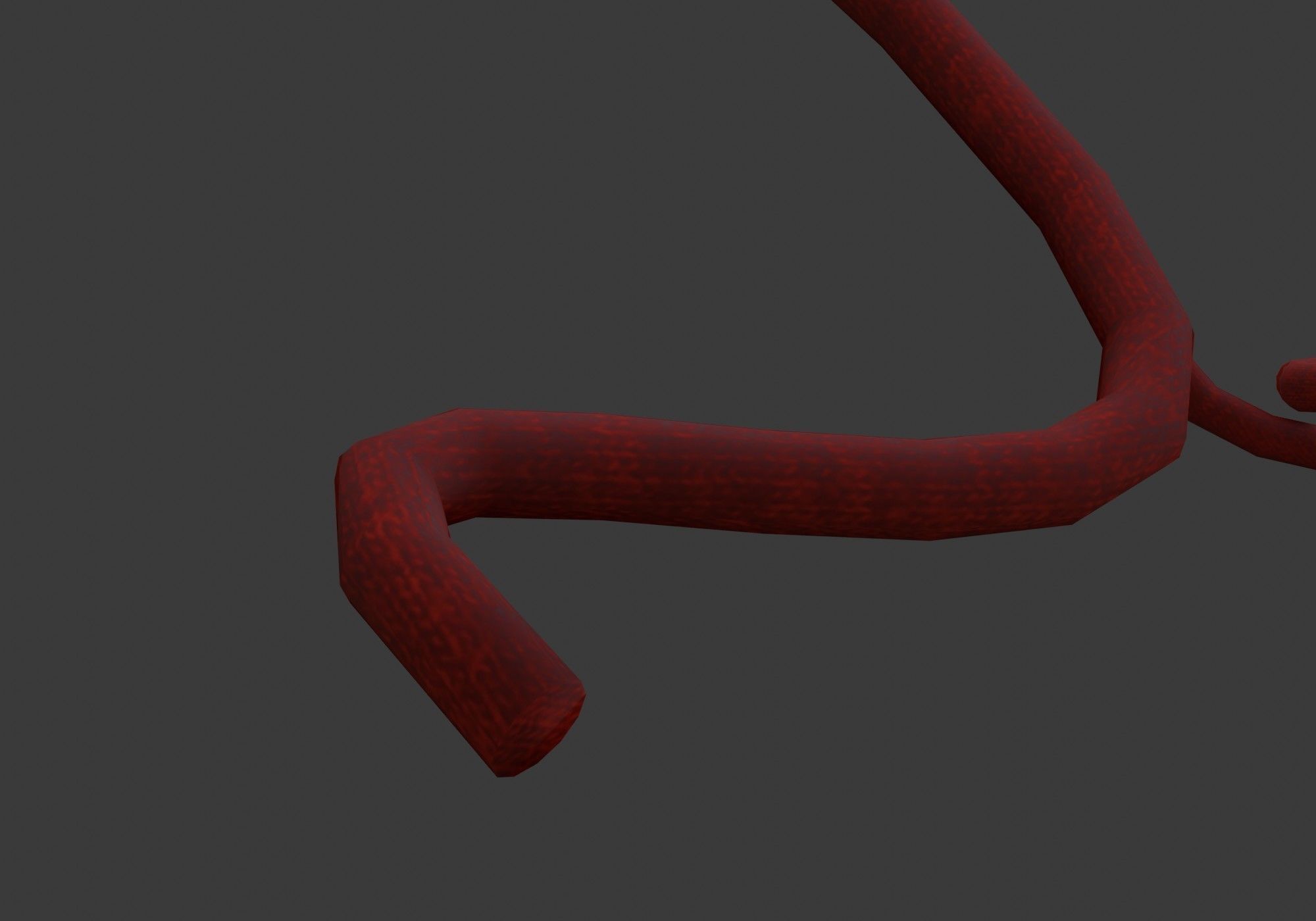 3D model red string VR / AR / low-poly | CGTrader
