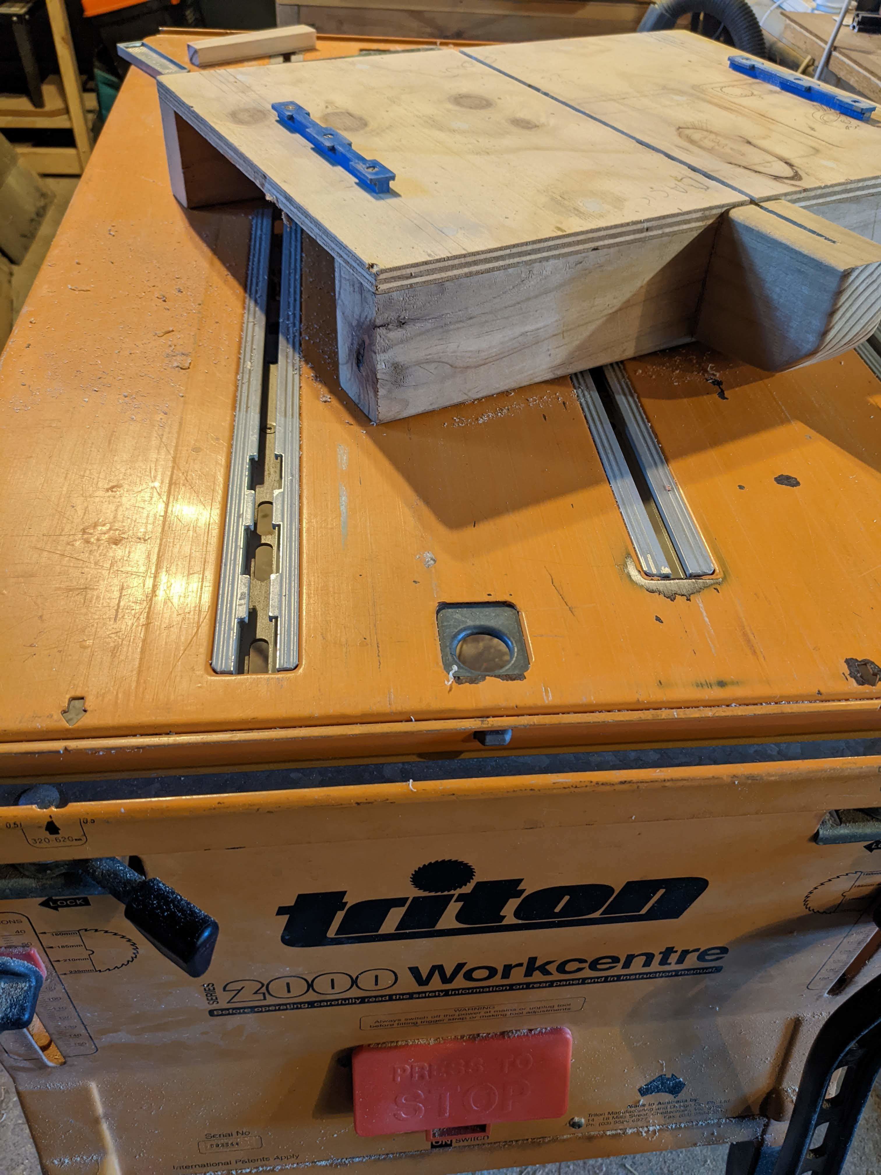 Triton 2000 Work Bench Rail 3D model 3D printable CGTrader