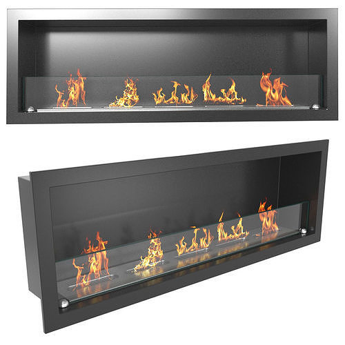 Bioethanol fireplace insert by IGNISIAL Paris 3D model CGTrader