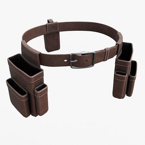 3D model Tool Belt Game Ready VR / AR / lowpoly CGTrader