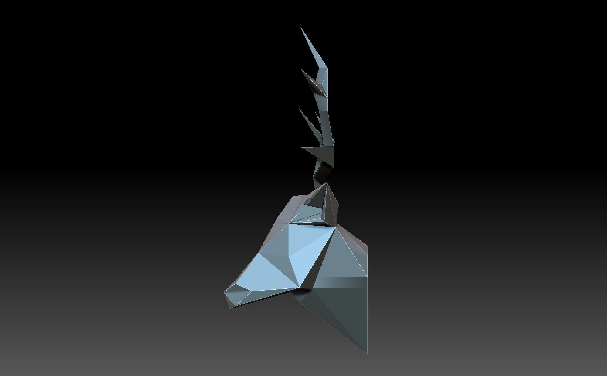 Deer head 3D model 3D printable | CGTrader