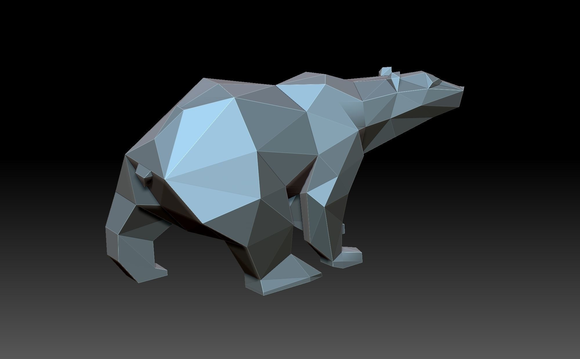 Polar Bear 3D model 3D printable | CGTrader